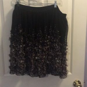 A New Day floral skirt